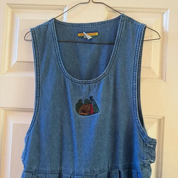 Vintage Denim Bryn Connelly Cabin Dress - Picture 2 of 10